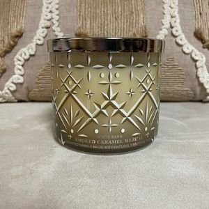 Smoked Caramel Mezcal Bath and Body Works 3 Wick Candle